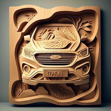 3D модель Ford Kuga (STL)